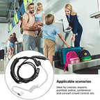 U94 PTT Adapter,U94 PTT Adapter Push to Talk Button Walkie Talkie Headset Connector Cable Radios Civilian Wiring Talkie Earpiece Headset U94 PTT System Military Adapter for T5000