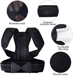 Posture Corrector for Men and Women, Spine and Back Support, Adjustable and Breathable Back Brace Humpback Posture Corrective Brace Shoulder Back Belt Lumbar Support Straps Pain Relief Neck Back Spine