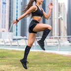 Crazy Fun Compression Socks Women Men Knee High Support Socks For Athletic Running Cycling
