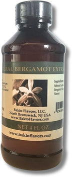 Natural Bergamot Flavor - 4 FL OZ