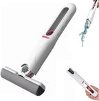 Portable Mini Mop - Self-Squeeze Mop, Wet & Dry Use, For Bathroom, Kitchen, Desktop, Glass, Living Room, Car (1 Sponge Head + 1 Squeeze Handle)