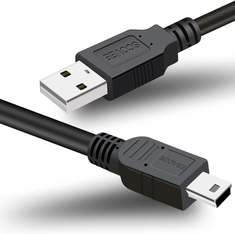 Mini USB Cable Charger Cord for OneTouch Verio IQ Blood Glucose Monitoring System Meter,(Not Compatible with OneTouch Verio Flex Models),Replacement Power Charging Cable for OneTouch Verio IQ Blood