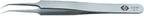 C. K Tools T2330 Stainless Steel Precision Tweezers, Superfine, 60-Degree Angled Tips, 4 1/2-Inch OAL