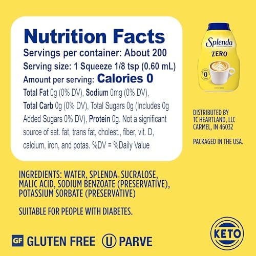 Splenda Liquid Zero Calorie Sweetener drops, 100ml (Pack of 1)