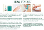 Clean + Easy Hemp Roll On Wax – Large Soft Wax Refill Cartridge for Hair Removal on for Legs, Arms & Body, 12 Pack