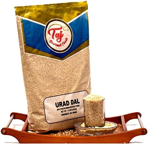 TAJ Urad Dal | 4-Pounds | Indian Origin | All-Natural