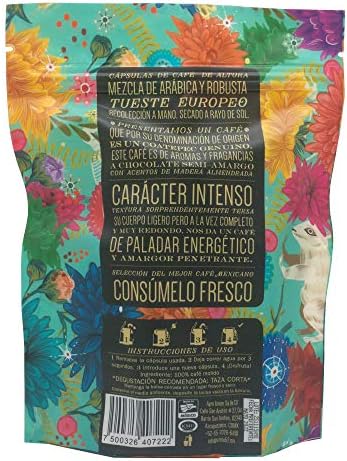 Etnia 52 - Veracruz (Intenso), Mexican Whole Bean Coffee, 1 lb. or 16 oz., Kosher Certified (KMD), Made in Mexico, includes Ebook
