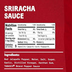 TABASCO Brand Sriracha Sauce, Medium Hot Sauce, Easy-to-Squeeze Bottle, Thai-Style with Louisiana Twist, Rich & Bold Flavor, Great on Stir-Fry, Teriyaki, & More, 20 Oz (Pack of 1)