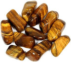 Gold Tiger Eye Tumbled - Healing Stone - Chakra Reiki Energy Healing 20-25mm