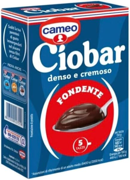 CAMEO Ciobar Dark Hot Chocolate Cioccolata Fondente 115G