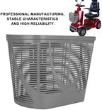 Mobility Scooter Basket,Plastic Rear Basket for Electric Scooters,Attachment with Mounting Screws,Front or Rear Use,Replacement Accessory for Shopping,Travel, Tools,Sundries