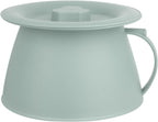 Chamber Pot Bedpan Urinal Bottle Urine Pots Potty Pee Bucket Bedside Urinal with Lids to Prevent Odors, Suitable for Kids, Women and Men (Green)