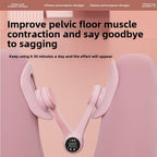 Pelvic Floor Exercise Devices, 360°Adjustable Pelvic Floor Muscle Trainer with Led Display, Leg Straps, Kegel Trainer for Postpartum Rehabilitation, Home Fitness Equipment for Hip, Leg, Arm