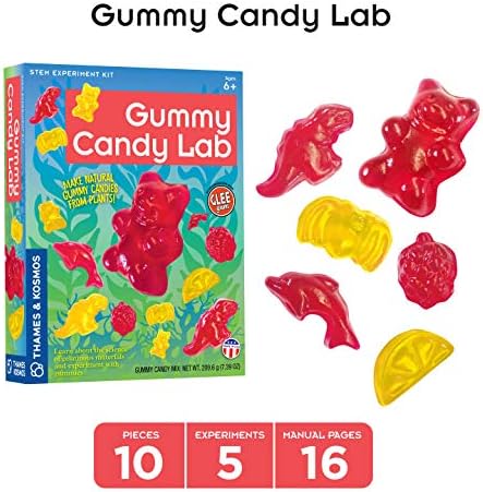 Thames & Kosmos Candy Science Experiment Kits | 2-Pack Bundle | Gummy Candy Lab & Super Duper Bubble Gum Lab | Sweet Science STEM Activity Kits | Make Your Own Yummy Candy Treats | Learn Chemistry