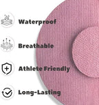 Nepia 30 Pcs Pink CGM Sensor Patches | Waterproof Adhesive for Dexcom G7/Libre1 2 3/Enlite | 14 Days Long-Lasting Protection | Sweatproof Sensor Covers with Comfortable Fit for Active Lifestyle