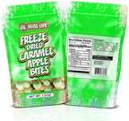Caramel Apple Bites Freeze Dried Fruit Candy from TikTok, ASMR Crunchy Candy, Sweet and Sour Kids Snacks, Unique Novelty Snack for Kids 1.5 OZ