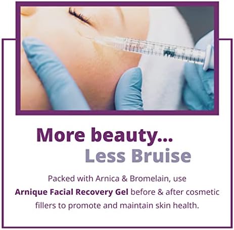 Arnica Gel for Face – Soothing Arnica & Bromelain Facial Gel to Refresh and Comfort Delicate Skin After Beauty Treatments