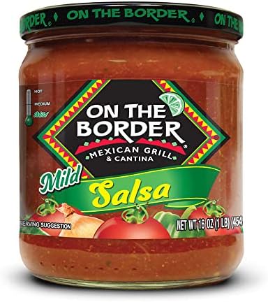 ON THE BORDER Mild Salsa 16oz (70316)