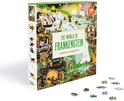 Laurence King The World of Frankenstein 1000 Piece Puzzle
