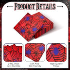 Halloween Spider Web Napkins, 6.5"x6.5"(50-Pack) Themed Party Cocktail Disposable Paper Napkins, Spider Webs & Spider Pattern Napkin, Decorative Dinner Hand Napkins for Festival Birthday Decoration