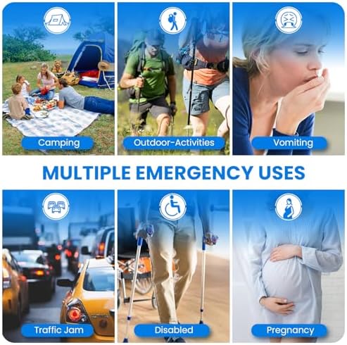 Disposable Urine Bag, 12PCS Pee Bags for Travel for Women Men, 900ML Portable Urinal Bags and Vomit Bags, 2026 Unisex Urinal Bag for Camping, Road Trip, Traffic Jam, Pregnant, Kid, Patient