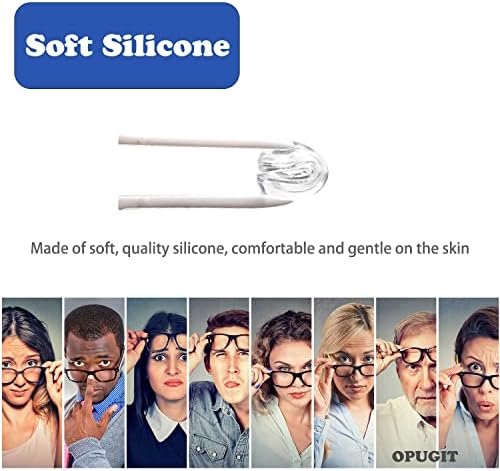 Eyeglass Nose Pads, Adhesive Anti Slip Eyeglasses Nose Grips with Airbag,3.2mm Thickness for Eyeglasses Sunglasses Reading Glasses,10 Pairs,Black