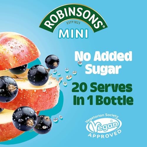 Robinsons Apple and blackcurrant 1 liter (Pack of 2)