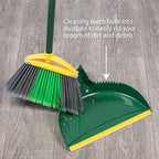 Pine-Sol Jumbo Dustpan, 13.2” | Heavy Duty Dust Pan with Rubber Edge | Clip-On Design Attaches to Standard Broom Sticks
