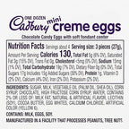 Mini Chocolate Creme Easter Eggs 12 Pack – Milk Chocolate Cream Filled Treats, Individually Foil Wrapped Easter Basket Candy, Festive Egg Carton Pack, 3.8 oz.
