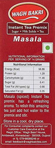 Wagh Bakri Masala Instant Tea Premix 140g (Pack of 3)