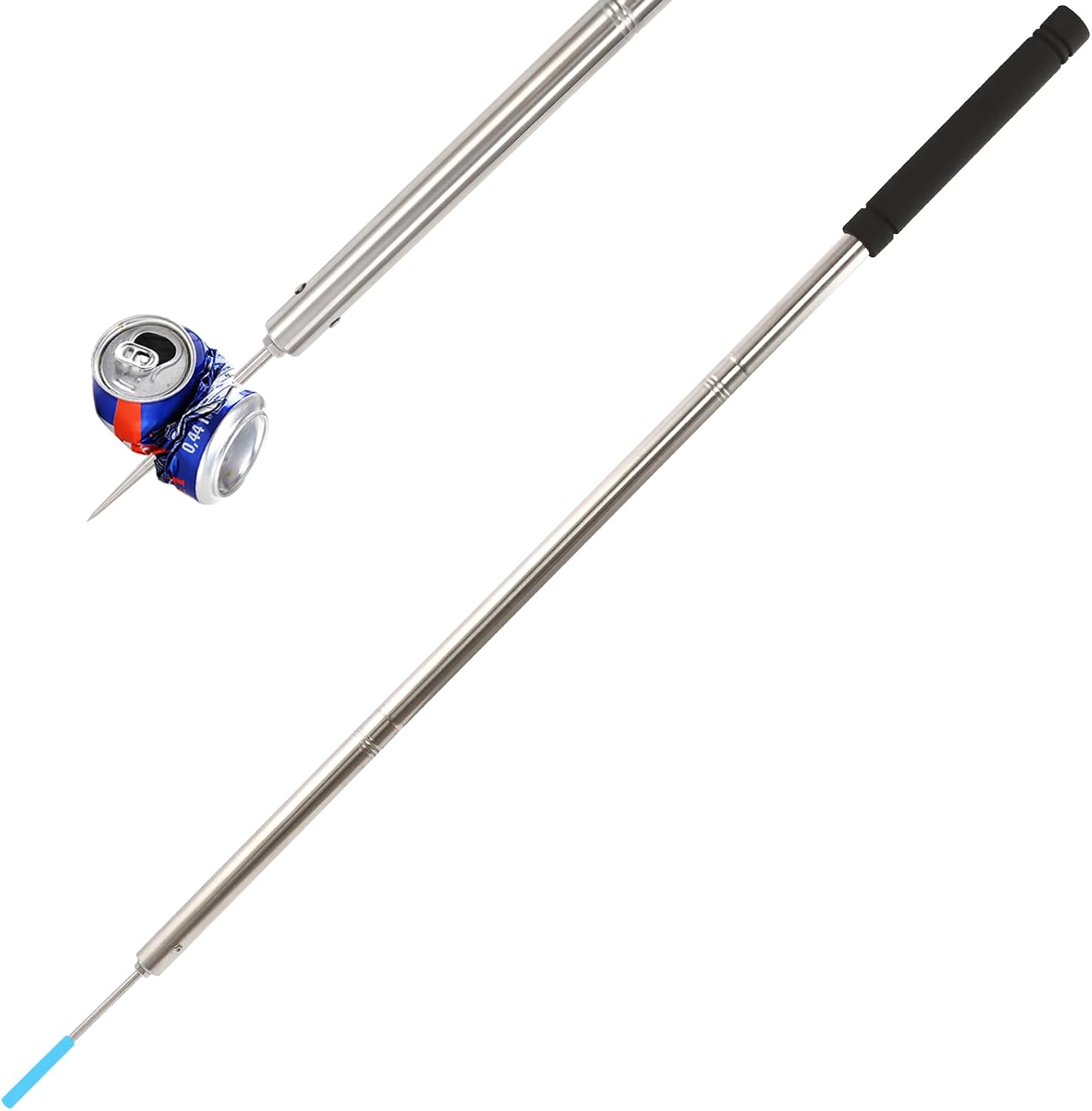 Trash Picker Upper Grabber, 62inch Garbage Picker Upper Tool Heavy Duty for Trash Grabber and Seniors Stainless Steel Tube Reinforcement Durability