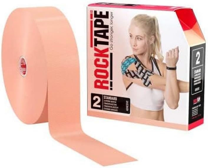 RockTape Uncut Bulk Kinesiology Tape, Continuous Roll (Packaging May Vary)
