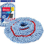 O-Cedar Genuine MicroTwist MAX Twist Mop Head Replacement | Machine Washable | Reusable | Microfiber Refill | Removes 99% of Bacteria