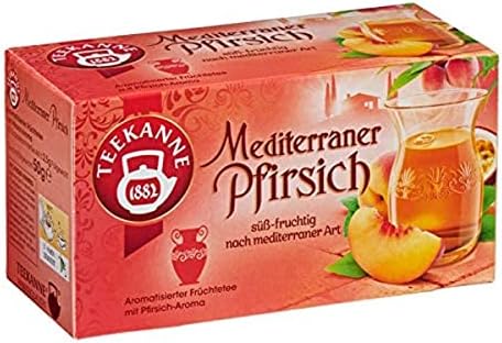 Teekanne Mediterraner Pfirsich Tea 50G - Mediterranean Peach