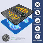 Phixnozar TENS & PMS, Transcutaneous Electronic Nerve Stimulator, EMS Foot Massager Mat for Muscle Relaxation,Back & Leg Foot Massage