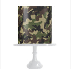 Military Camouflage Edible Cake Wrap Topper, 8x10 inches, Army Pattern, icing sheet