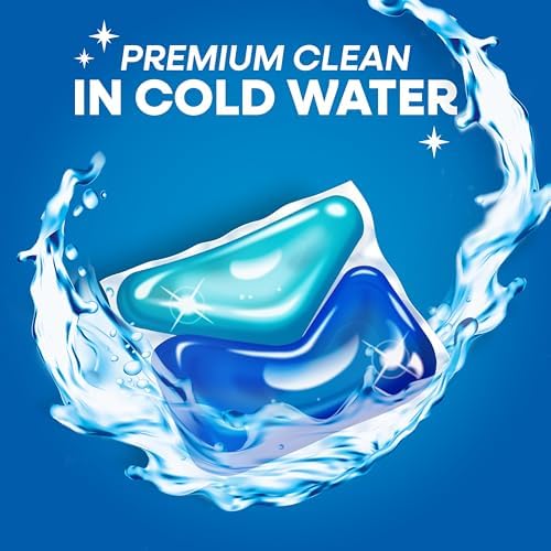 Persil Ultra Pacs Original Everyday Clean Laundry Detergent, 42 Count, No Mess, Single-Dose Laundry Soap, Deep Clean Fabric Care for Colors & Whites, All Water Temperatures, HE Safe