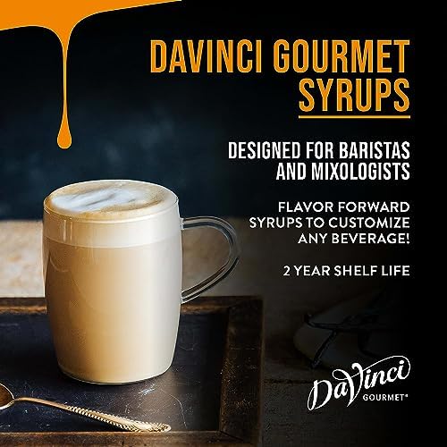 DaVinci Gourmet Classic Toasted Hazelnut Syrup, 25.4 Fluid Ounces (Pack of 1)