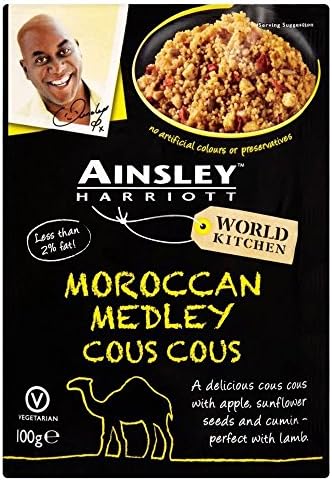 Ainsley Harriott Moroccan Medley Cous Cous (100g) - Pack of 6