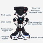 SFKLYU Orthosis Cervical Thoracic Halo Brace, Head Neck Chest Orthosis Adjustable Cervical Thoracic Orthosis Comprehensive Securing,C