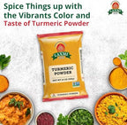 Laxmi Turmeric Powder - 14oz (400g) | Nutrient-Rich Natural Turmeric Powder | Non-GMO certified | Guaranteed Quality and Taste
