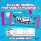 MrBeast Feastables Milk Chocolate Bar, Full Size, 24 Count, Smooth & Creamy Milk Chocolate Candy, Fairtrade Cocoa, 1.24oz Each