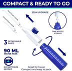 Oravix Dental Water Flosser, Tonsil Stone Remover, Gentle Oral Irrigator for Sensitive Teeth and Gums, Kids Manual Water Flosser, No Electricity or Batteries