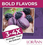 LorAnn Oils Super Strength Flavoring - Used For Candy Making, Flavoring Extracts, Baking, Hard Candy, and Flavor Oils - Bold, Natural Flavors 4X Stronger Than Extracts - Blackberry, 4 fl oz