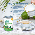 Thai Coco Organic Coconut Milk Full Fat Unsweetened 13.5 fl oz 6 Pk