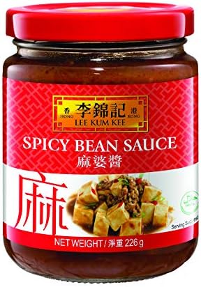 Lee Kum Kee Spicy Bean Sauce (Ma Po), 8-Ounce Jars (Pack of 4)