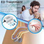 Professional Shock Wave Machine, Ed ESWT Shock Wave Therapy Treatment Equipment, Extracorporeal Radial Shock Wave Therapy Machine with 11 Effective Device