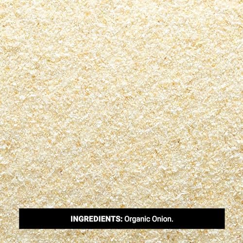 Frontier Co-op Organic White Onion Granules, Granulated Onion Powder, Wholesale Restaurant Supply, Kosher | 16 Ounce (Pack of 1)