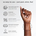 The Good Patch B12 Awake Patch, Caffeine, B12 and Green Tea Extract, Natural Plant Powered Wearable Wellness, Helps to Promote Energy (8 Total Patches)