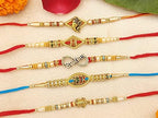 Rakhi for Brother, Stylish Bracelet RAKHI with BEST Design - Thread Raksha bandhan Rakhi Gift, Wrist bands for loving/Brother Sister, Father & Friends.